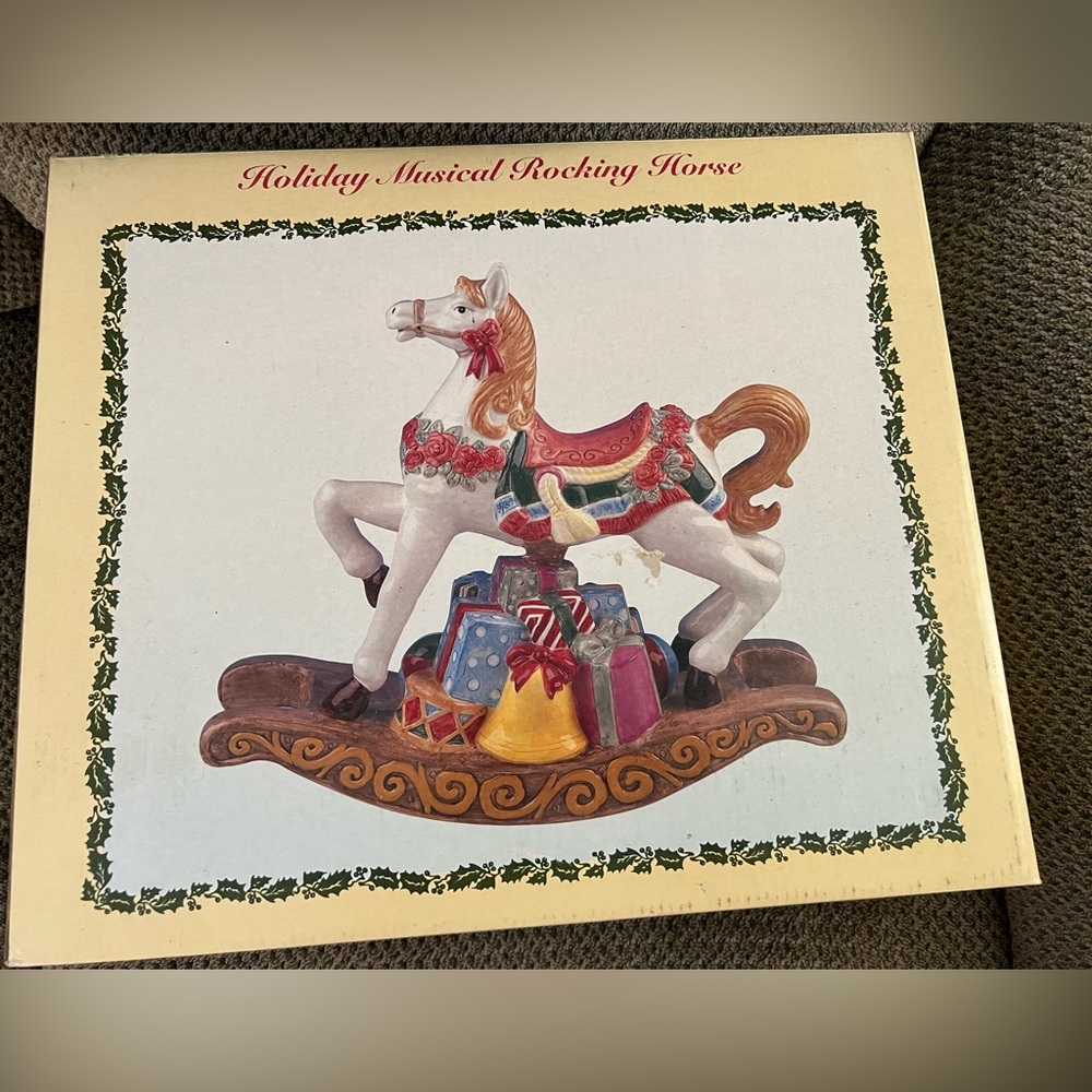Holiday Musical Rocking Horse - Picture 3 of 4